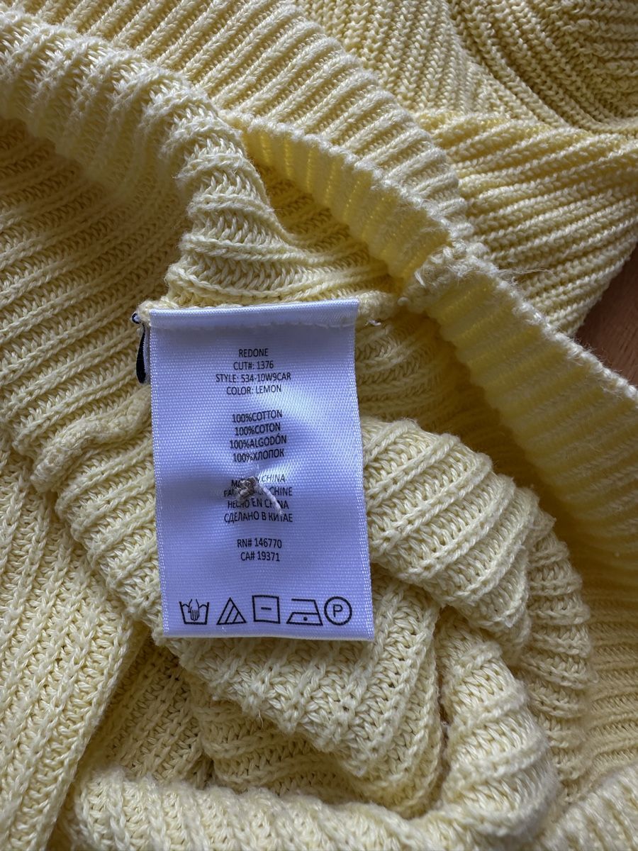 Giacche: Cardigan oversize RE/DONE Jaune – Usato da Carouge GE venduto da Dom19dom19 3