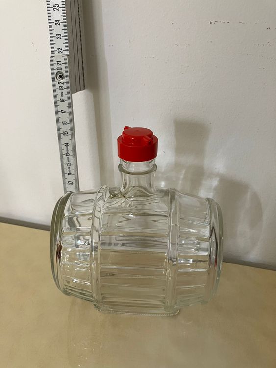 Set Di 3 Bottiglie Decorative In Vetro A Forma Di Pesce: Caraffe Con Tappo In Legno, Vaso Per Fiori, Capacità 500ml, Ideali Per Arredamento - 2