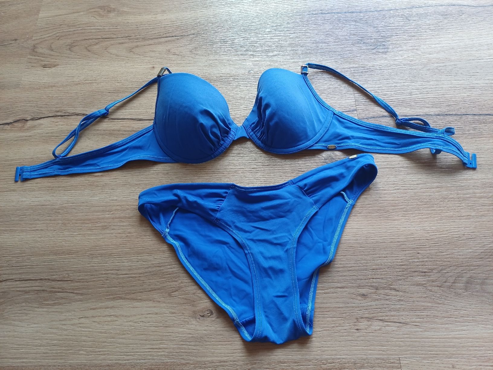 Costumi da bagno & Bikini: Bikini von Skiny Gr 36 blau Oberteil 80 B – Usato da Därligen venduto da Musle73