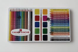 Caran d'Ache Buntstifte Set Wasserfarben Neocolor 7000 OVP