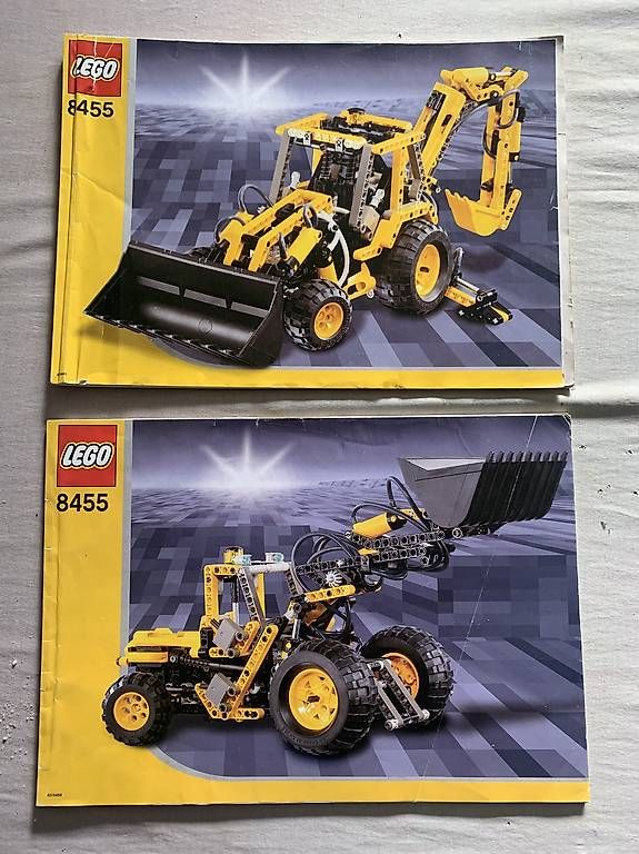 Lego Kit di costruzioni: Lego Technic Baggerlader 8455 mit den Originalbauanleitungen – Usato da Willerzell venduto da Eluchs 1