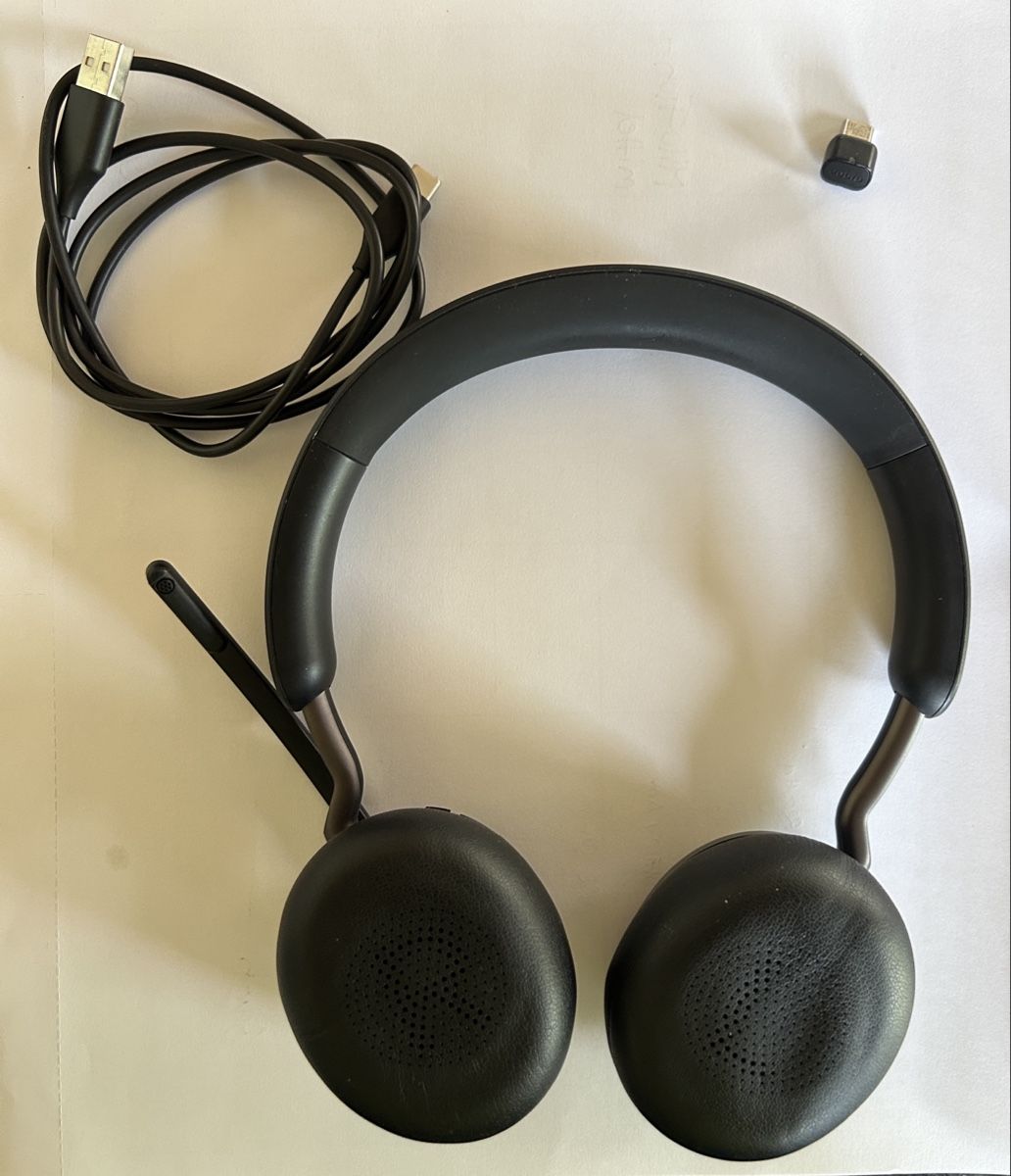 Jabra Cuffie: Jabra Evolve2 65 Kopfhörer schwarz gebraucht – Usato da Lüsslingen venduto da Piper