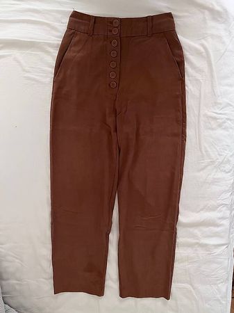 Pantalon fuide brun, taille 36