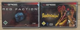 2 Spiele Nokia N-Gage Red Faction und Pandemonium Set