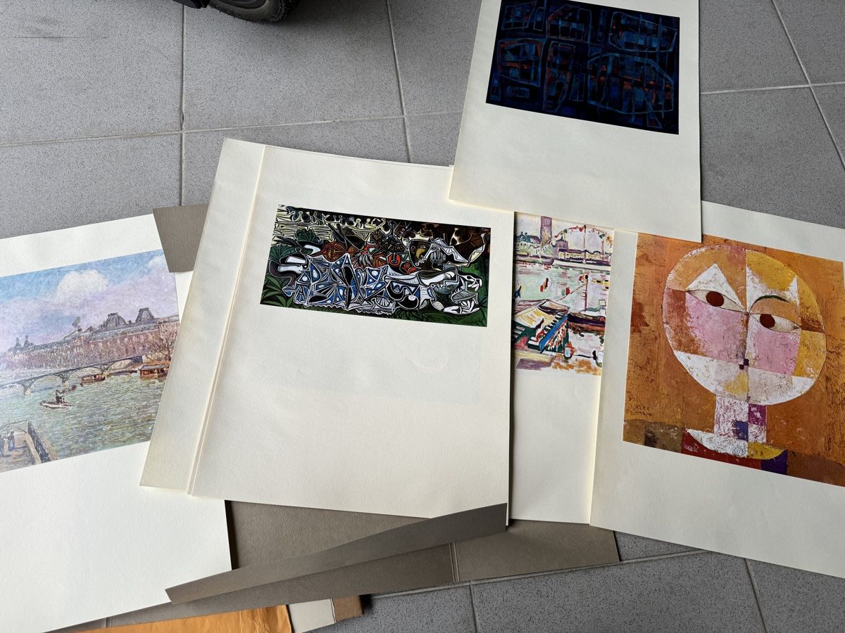 Foto & Immagini: Bildmappe Kunstmuseum Basel Bilderauswahl – Usato da Gipf-Oberfrick venduto da Iberico
