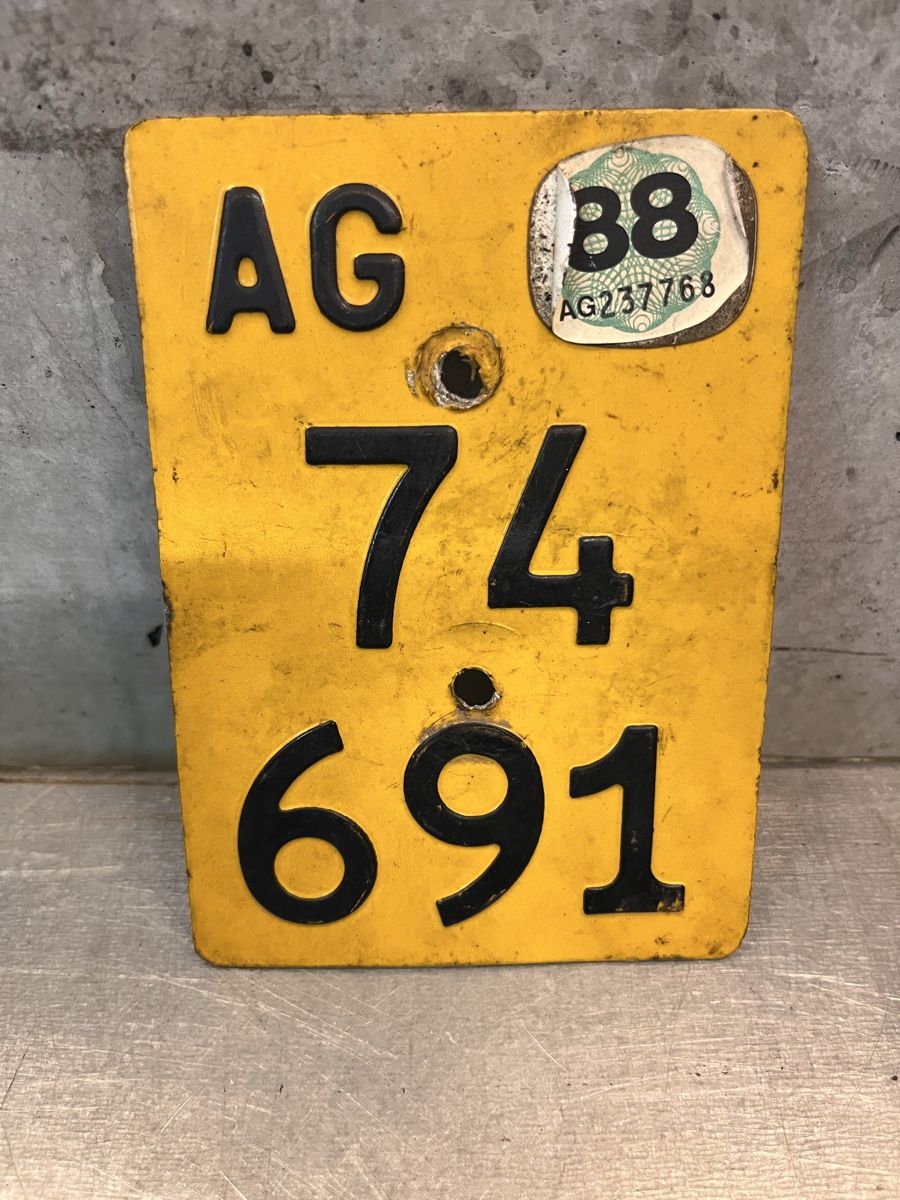 Schilder: Mofa AG Schild – Gebraucht aus Staufen von iker