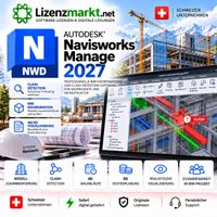 Autodesk Navisworks Manage 2027 – 3 Jahre Lizenz (Windows)