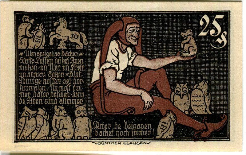 Banconote: Notgeld "25 Pfennig. Braunschweig 1921". – Usato da Basel venduto da Butsch5