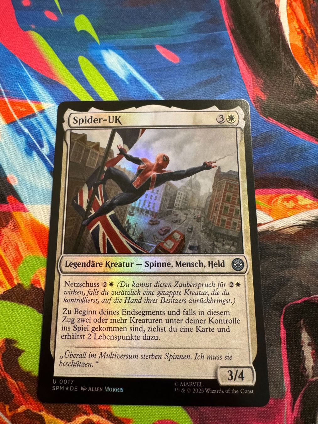 Magic The Gathering Carte collezionabili: Spider-UK - Foil - Marvel's Spider-Man - Magic – Nuovo (secondo la descrizione) da Bülach venduto da Pfrenzel