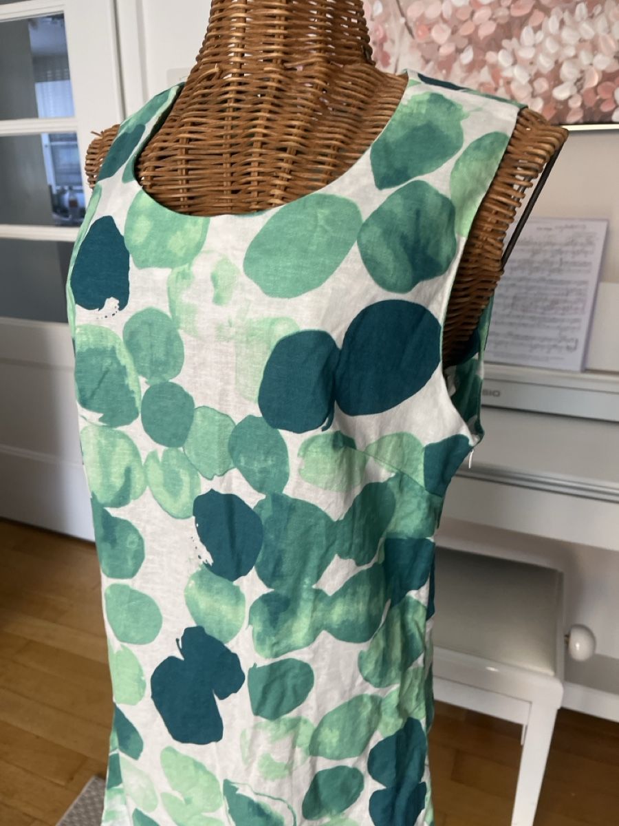 Kleider: Leinenkleid, DueM, grün, S/M – Gebraucht aus Solothurn von Bobesch08 1