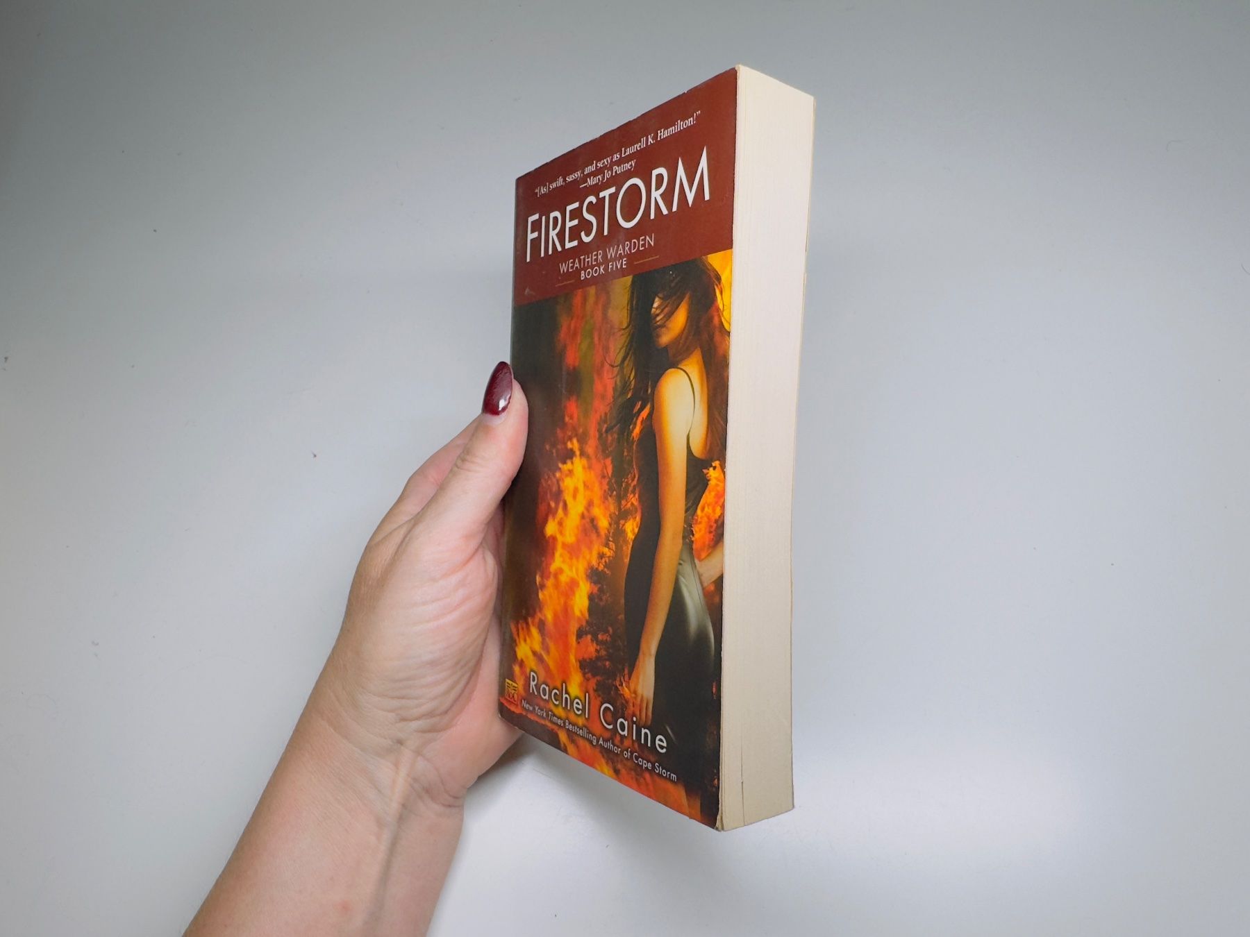 Libri: NOVEL: Rachel Caine, Firestorm – Usato da Grosswangen venduto da English_books 1