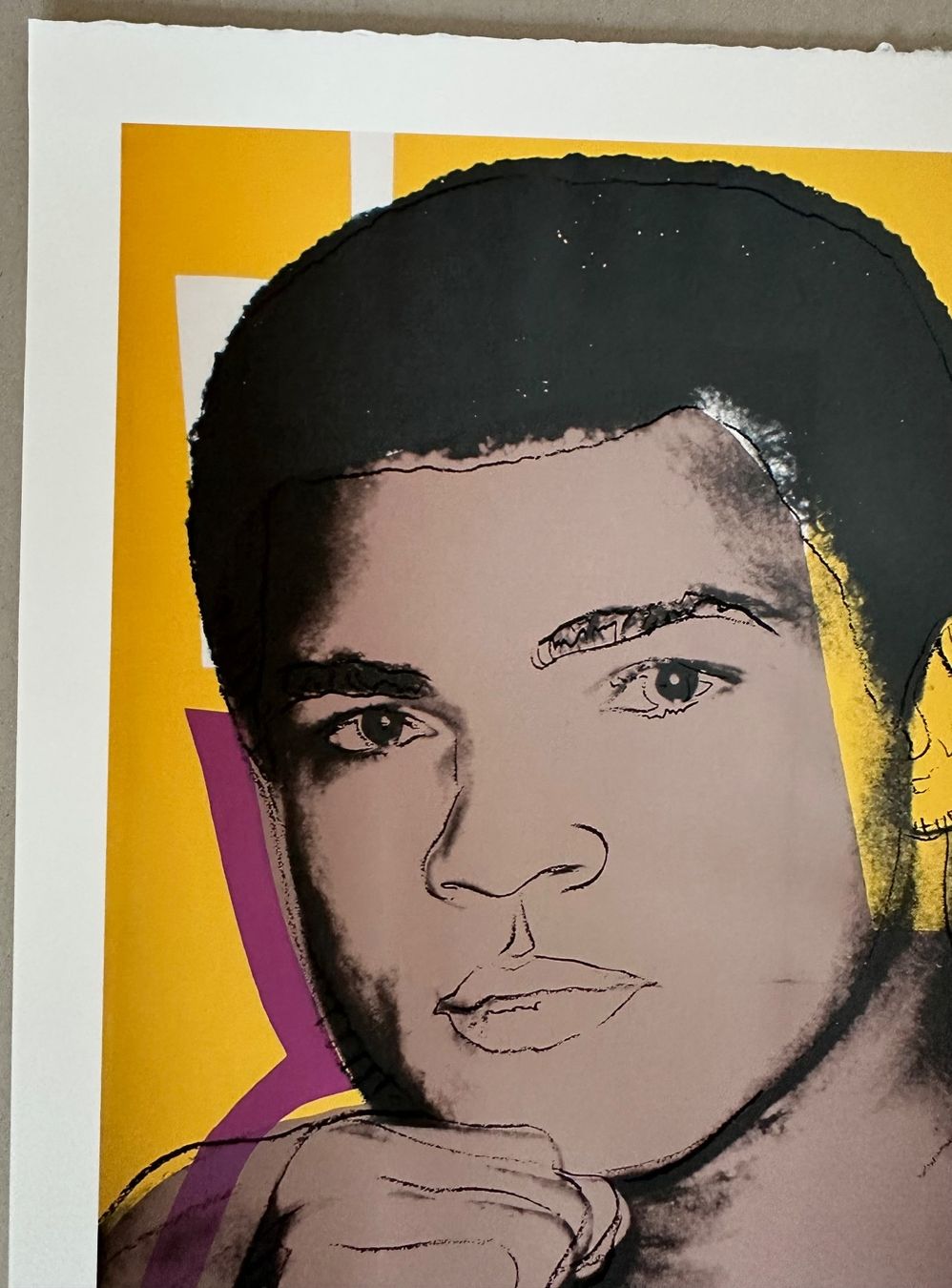 Foto & Immagini: Andy Warhol: Ali, POP Art 18/100 – Nuovo (secondo la descrizione) da Meilen venduto da Smgdesign 3