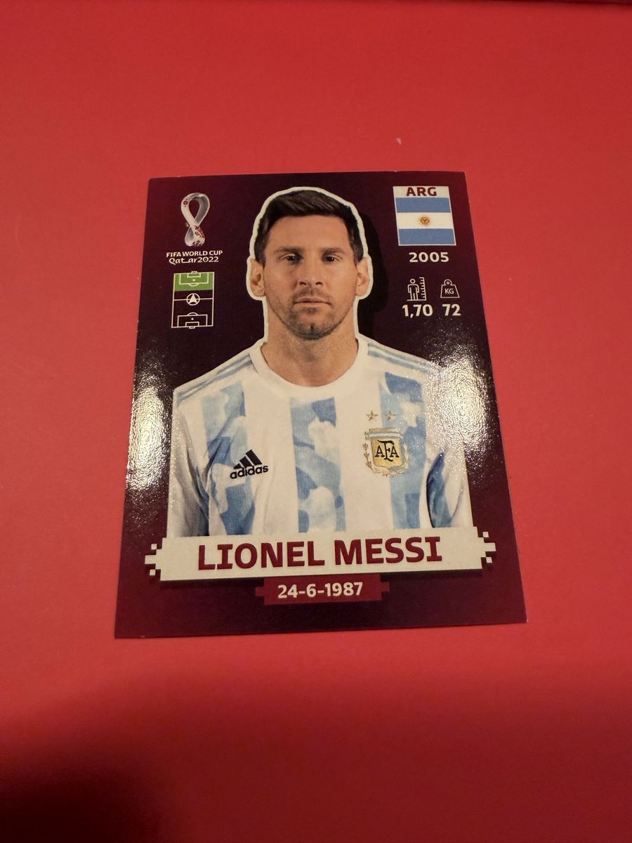 Panini Carte collezionabili: Messi panini Oryx 2022 – Nuovo (secondo la descrizione) da Treyvaux venduto da goali1fcea