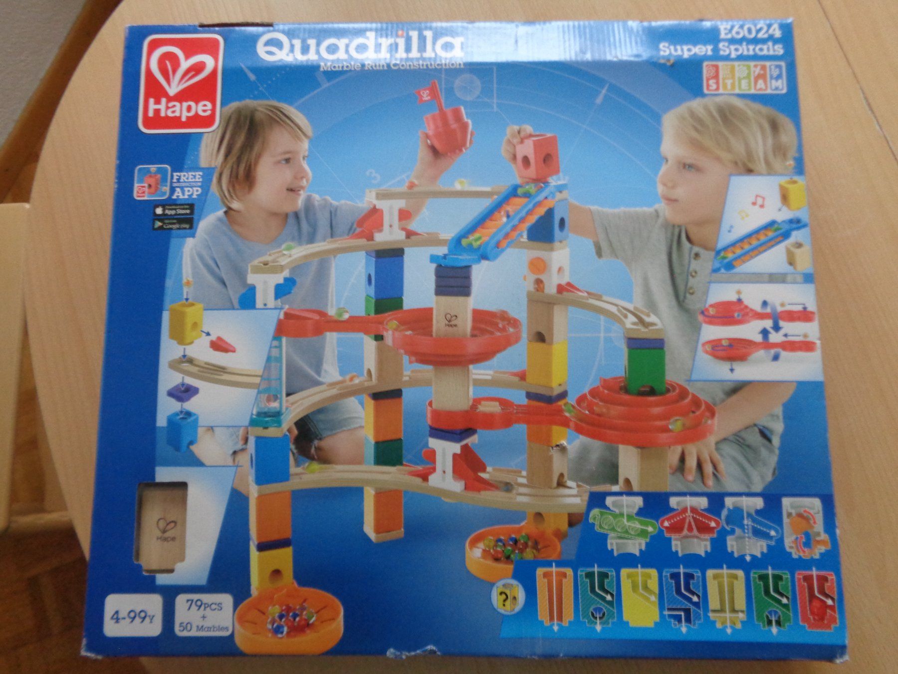 Quadrilla Jouets: Kugelbahn Quadrilla – D'occasion à Dietikon par chroetli77
