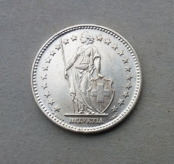 Tutti le monete: ++ 2.- Franken 1936 – Usato da Walkringen venduto da Casablanca777 1