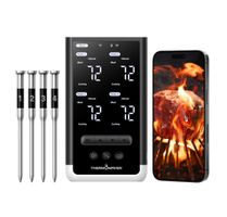 ThermoMaven P4 WLAN-Grillthermometer 4 Sonden – Neu