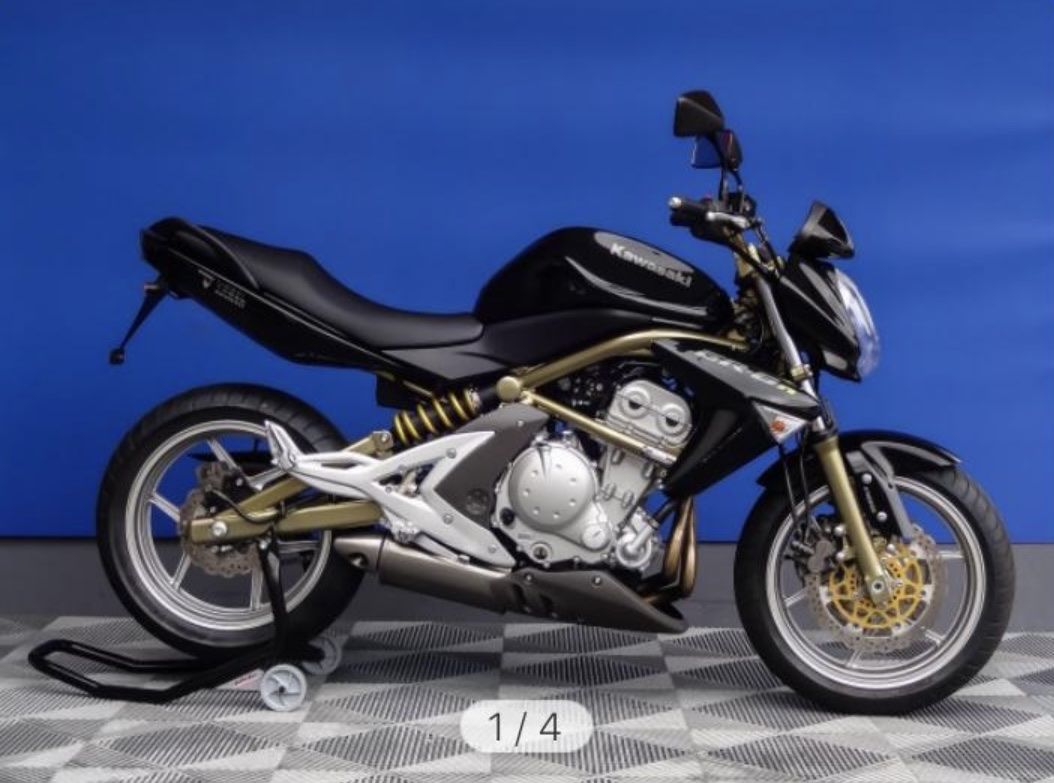 Kawasaki Strada: Motorrad Kawasaki ER6n mit ABS – Usato da Bern venduto da Kim_456