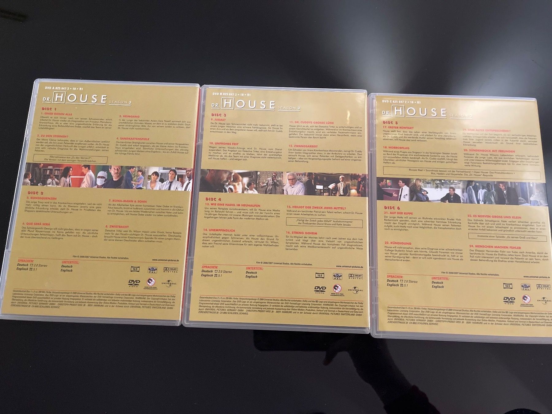 Alle DVDs: DVD // Serie - Dr. House 2. & 3.Staffel – Gebraucht aus Schönenwerd von d.chiara 5