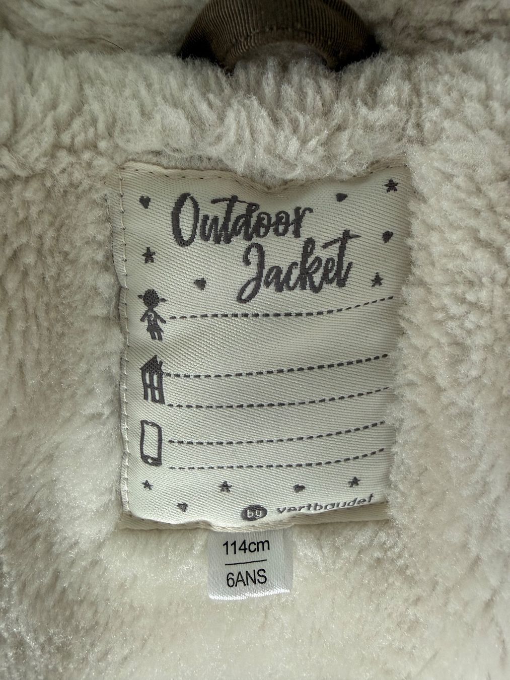 Vertbaudet Giacche & Cappotti: Schöne vertbaudet Mädchen Winterjacke, Gr. 114 cm. 6 Jahre – Usato da Stetten SH venduto da Urlaub 4
