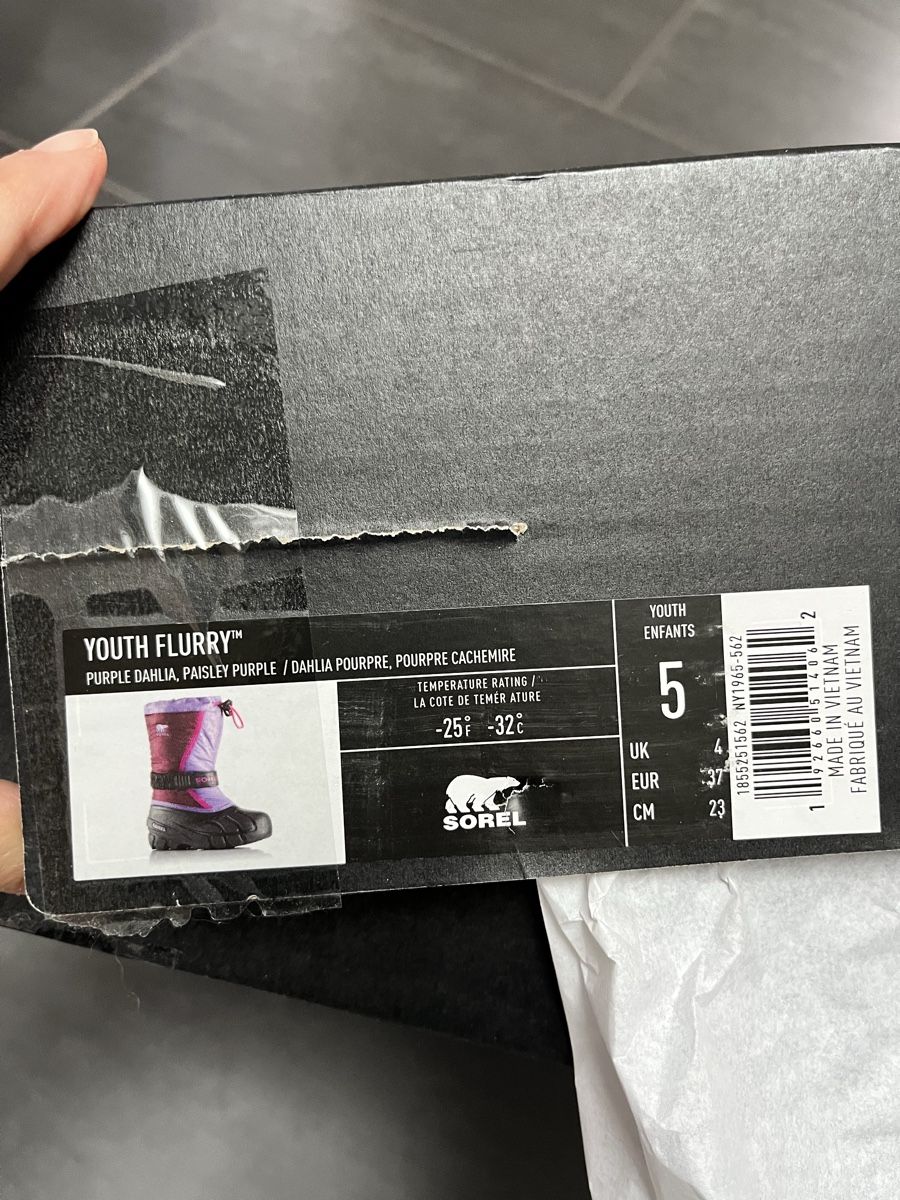 Sorel Scarpe per ragazze: Sorel flurry Youth 37 – Usato da Zeiningen venduto da man_69cj 5