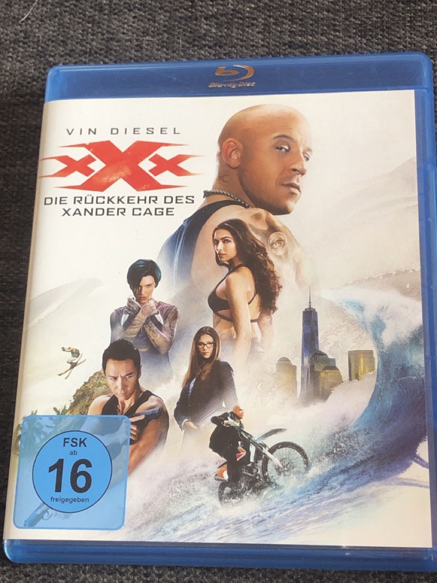 Tutti i DVDs: Blu-Ray DIE RÜCKKEHR DES XANDER CAGE – Usato da Balsthal venduto da Katzenfan99
