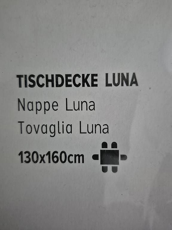 Altra biancheria da tavola: Tischdecke – Nuovo e nell'imballaggio originale da Oberhofen Thun'see venduto da luckenbach 1