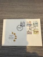 Schweiz Briefmarken-Sammlung auf Couvert, Top Zustand!