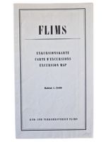Landkarte Exkursionskarte Flims