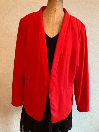 Blazer rouge t 44