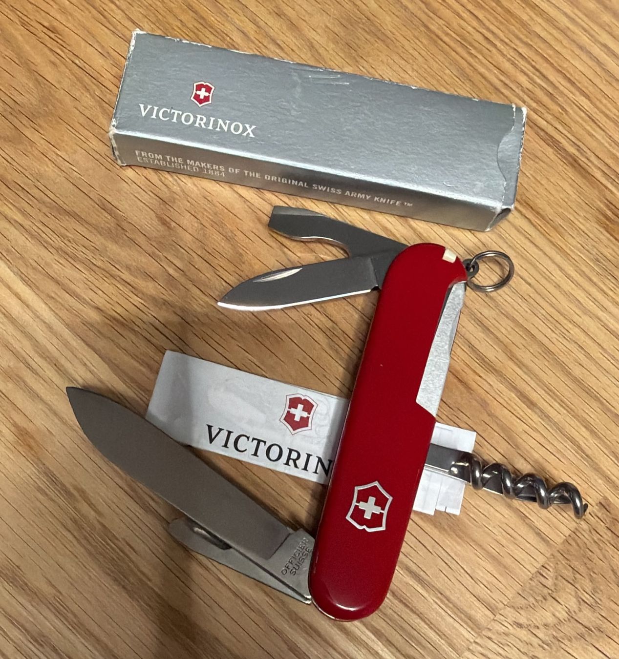 Victorinox Coltelli tascabile: VICTORINOX SACKMESSER RAIFFEISEN – Usato da Zürich venduto da Frei-Occasionen 3
