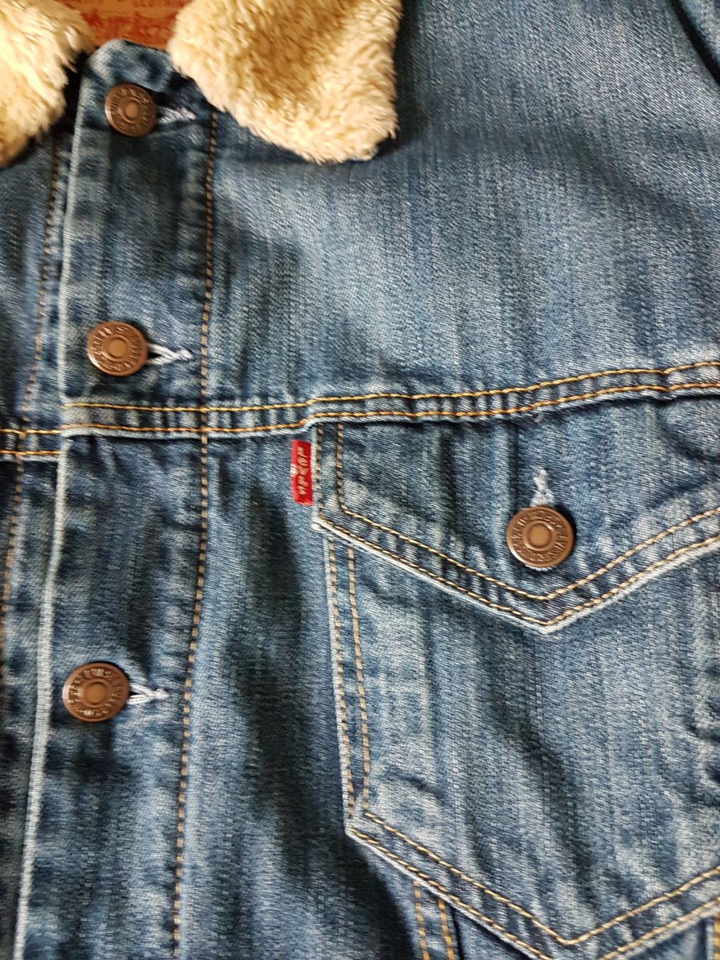Giacche: Levi's Levi Strauss - 71550 Jeans Jacke Trucker – Usato da Schaffhausen venduto da wriggler_bock 2