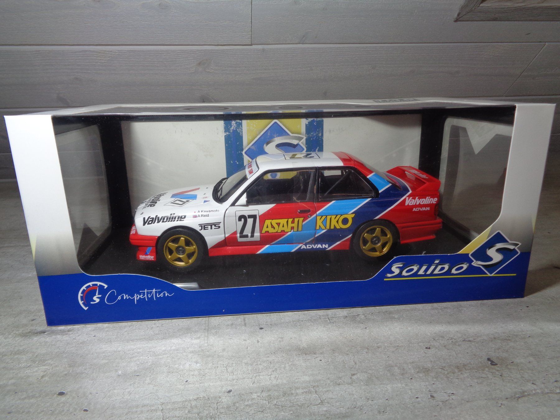 BMW Modellini d'auto: Solido 1:18 Circuit BMW M3 E30 JTCC 1986 – Nuovo e nell'imballaggio originale da Reconvilier venduto da rallycar 1