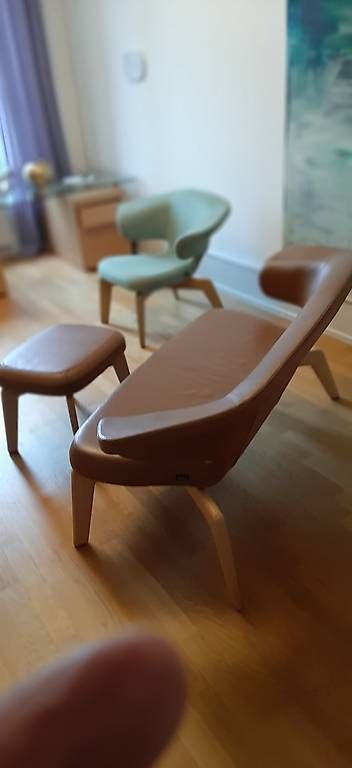 Divani: Sofa mit Hocker, 2 x Lounge Chairs, Firma ClassiCon – Usato da Fraubrunnen venduto da puzol