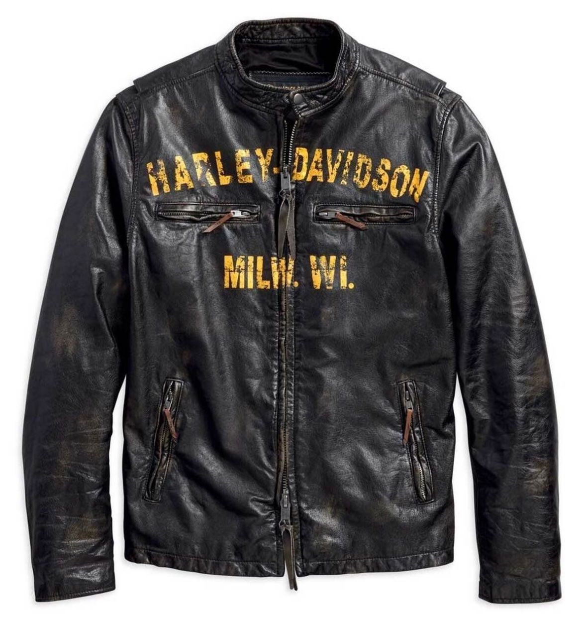 Giacche: Harley Davidson Herren Lederjacke M – Nuovo e nell'imballaggio originale da St.Gallen venduto da jole-koki