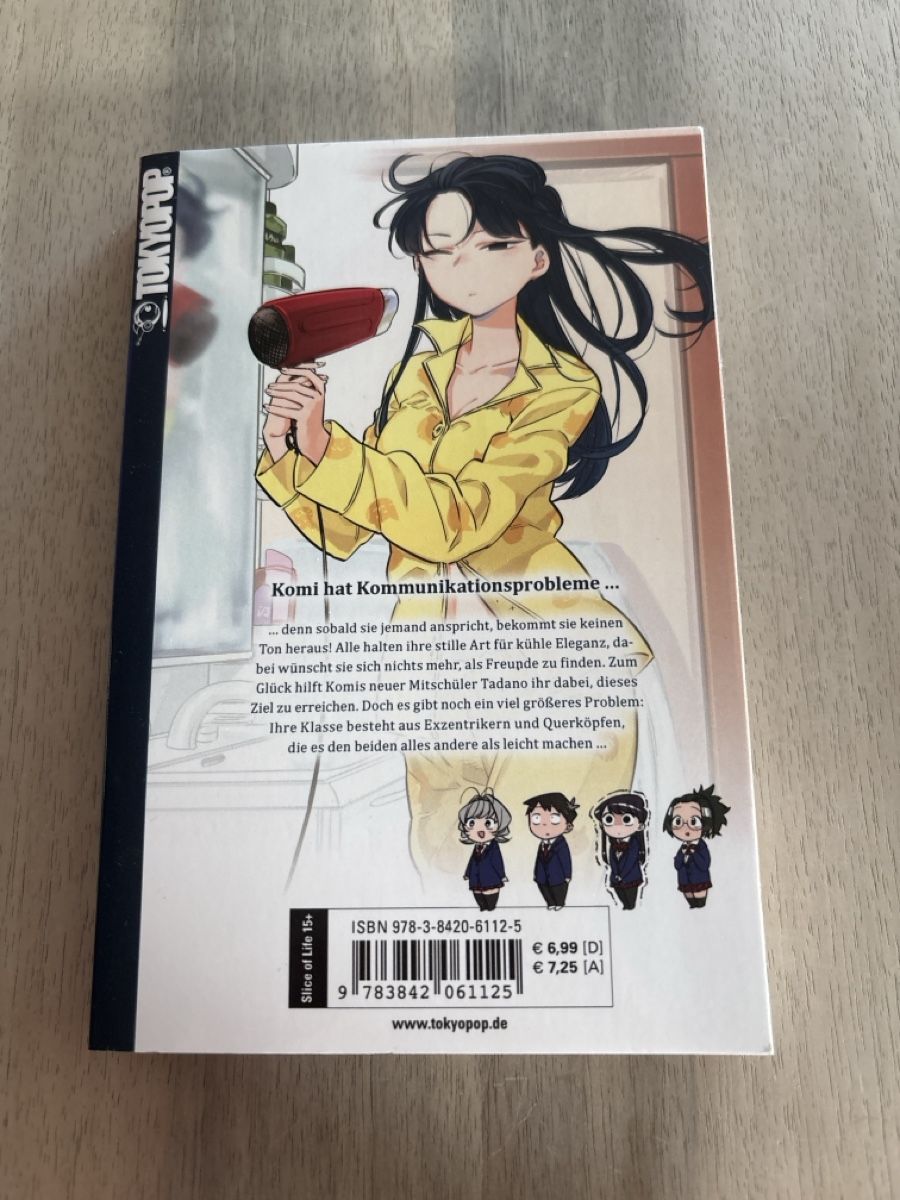 Fumetti: Komi can’t communicate Band 1 – Usato da Zürich venduto da y4s-kyr157 1