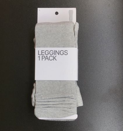 Leggings 1 Pack Silber L neu