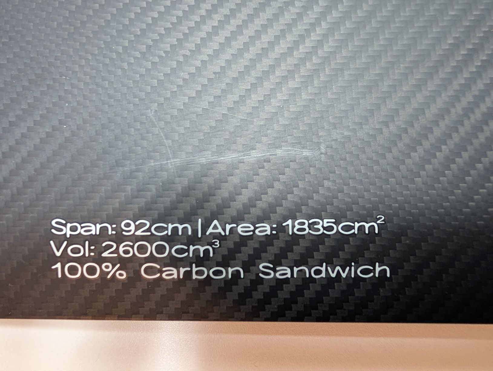 Indiana Tavole da surf e di nuoto: Indiana Foil 920H-AK 100% Carbon Front Wing  – Usato da Liesberg Dorf venduto da legatus 2
