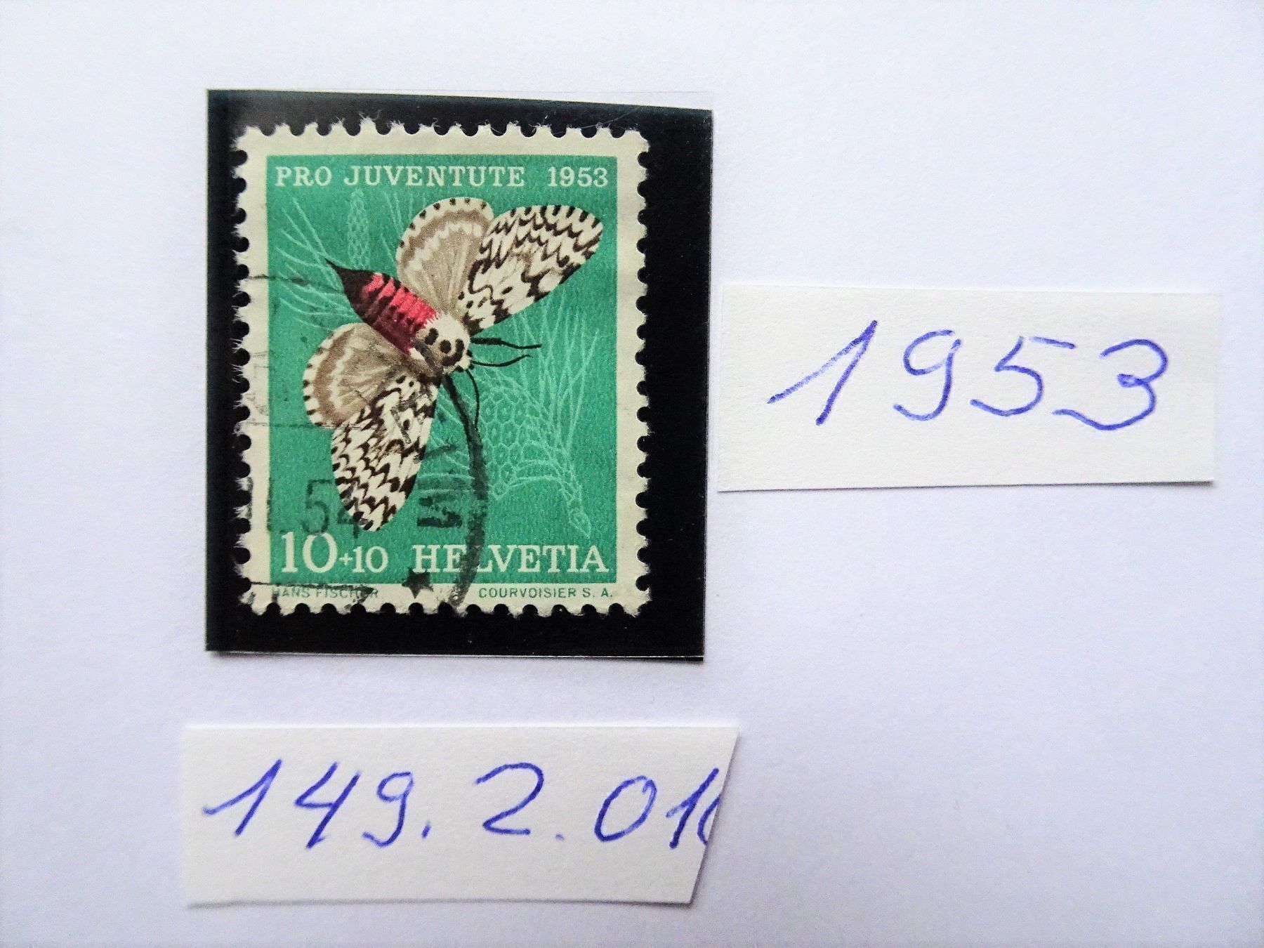 Tous les timbres: PJ1953 – D'occasion à Aadorf par Chnorli-Furz 1