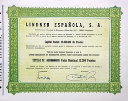 Lindner Espanola SA, Barcelona - 1972