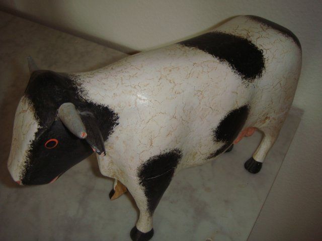 Statuette: 3 Kühe aus Holz – Usato da Fällanden venduto da Geb998 3
