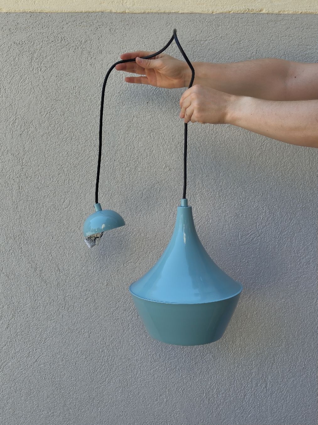 Lampadari & plafoniere: hellblaue Deckenlampe – Usato da Chur venduto da ninalila