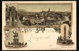 Litho Bern, Kindlfresser-Brunnen, Denkma