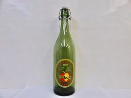 alte Flasche ORVAL SION CIDRE DOUX DOUX DU VALAIS 1957