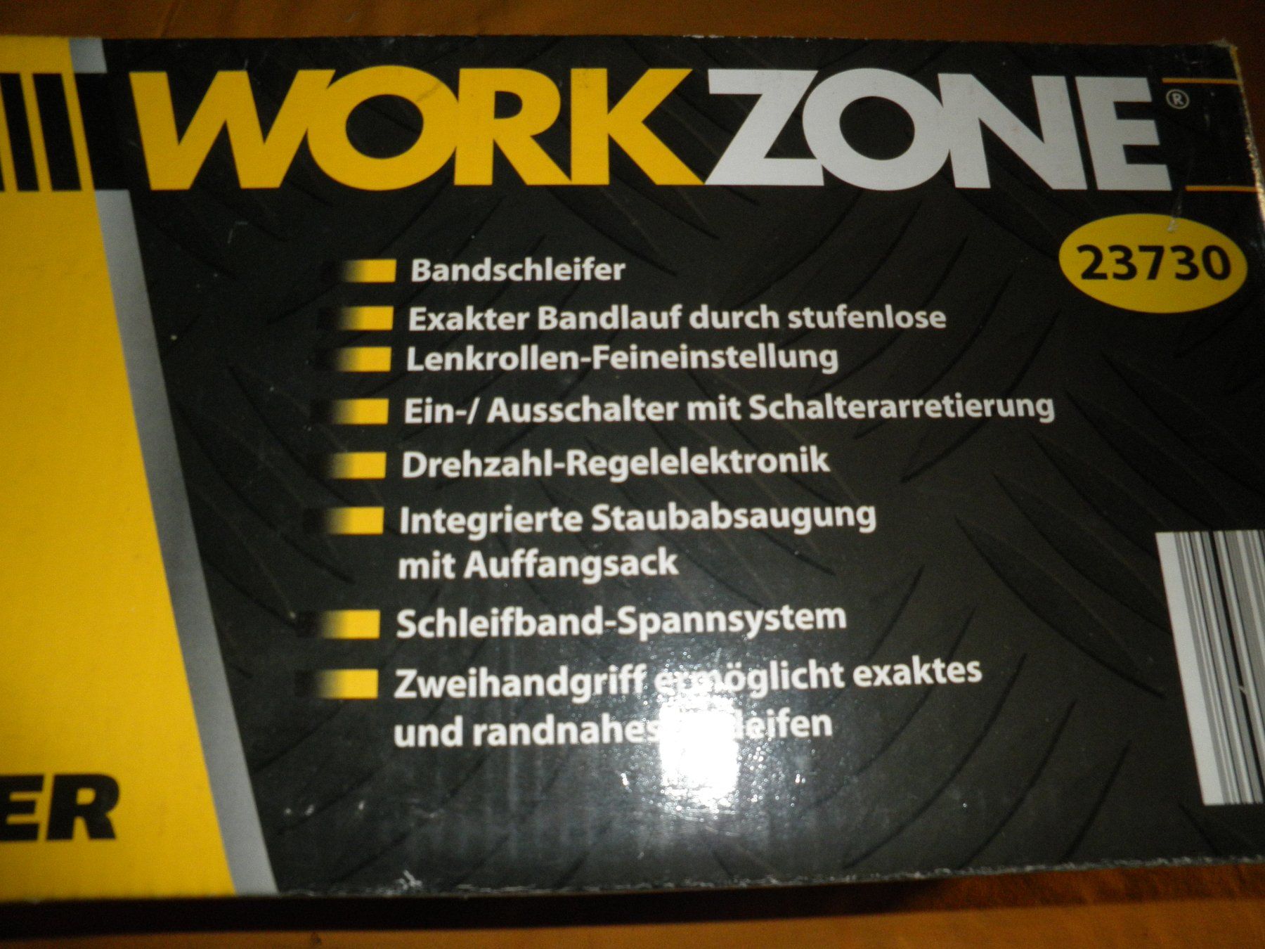 Smerigliatrici & Lucidatrici: Bandschleifer, Workzone. Neu. OVP – Nuovo (secondo la descrizione) da Cadenazzo venduto da Mikeshop 5