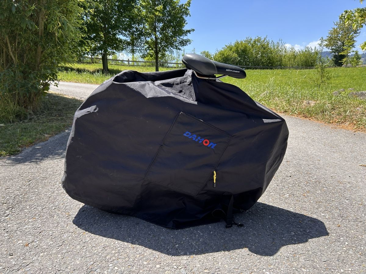 Biciclette: Klappvelo Bantam Dahon mit Tasche gebraucht blau – Usato da Malters venduto da Ben0810 4