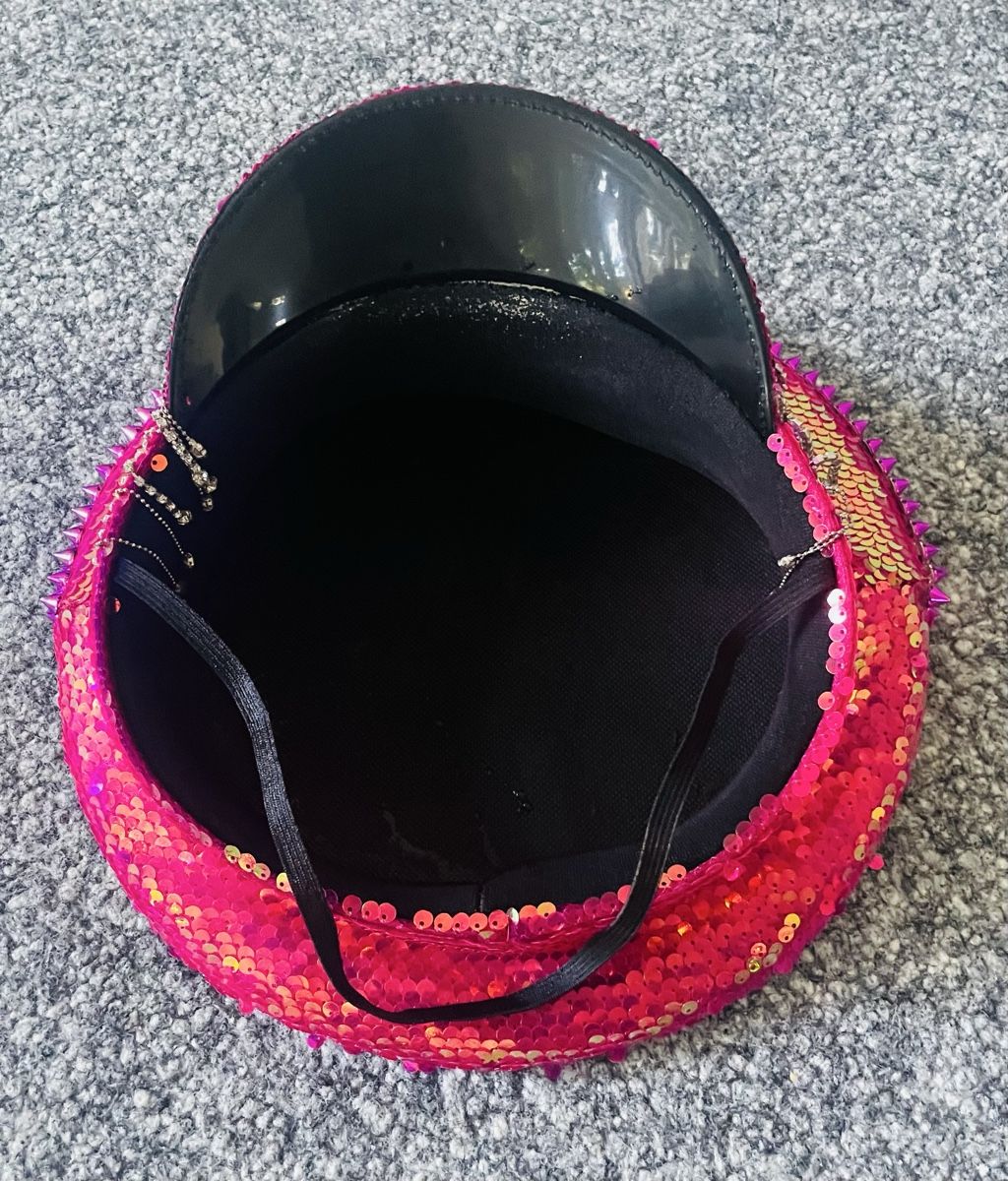Copricapi, berretti & cappellini: Party Hut Glitzer pink Grösse M  – Usato da Au ZH venduto da Jaggy4 6