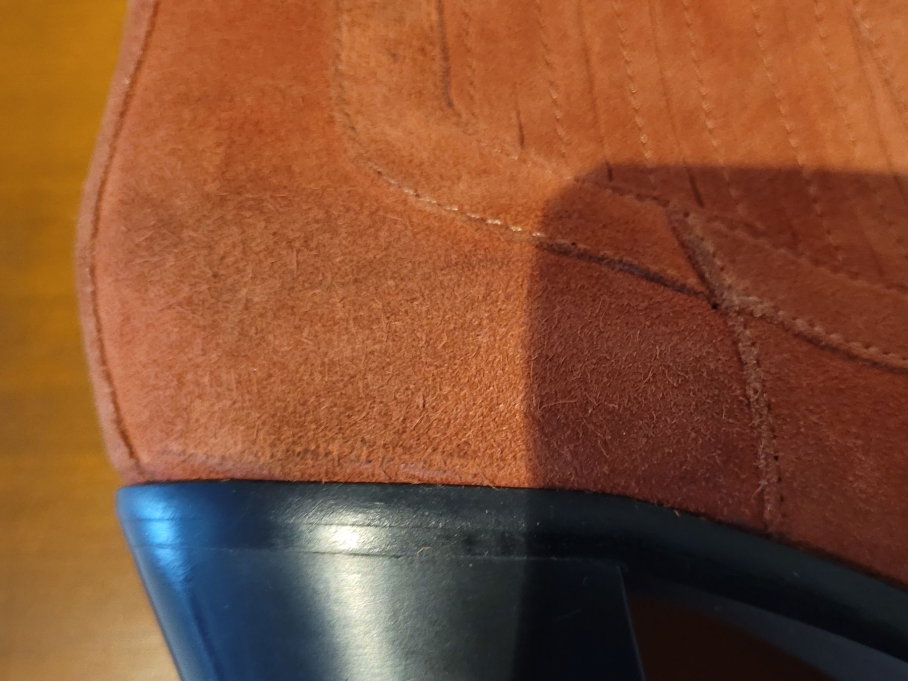 Scarpe da donna: BRONX Stiefeletten Gr. 40 Orange / Rostrot – Usato da Kappelen venduto da Betonchic 6