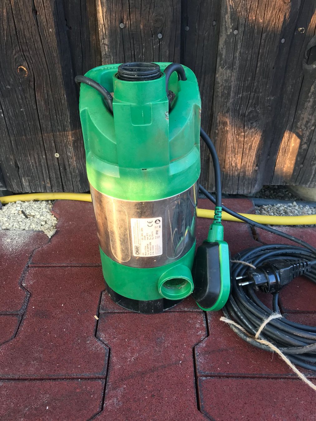 Pompe & Parti di ricambio: Okay 500 Watt schmutzwasserpumpe – Usato da Kreuzlingen venduto da JOWY72