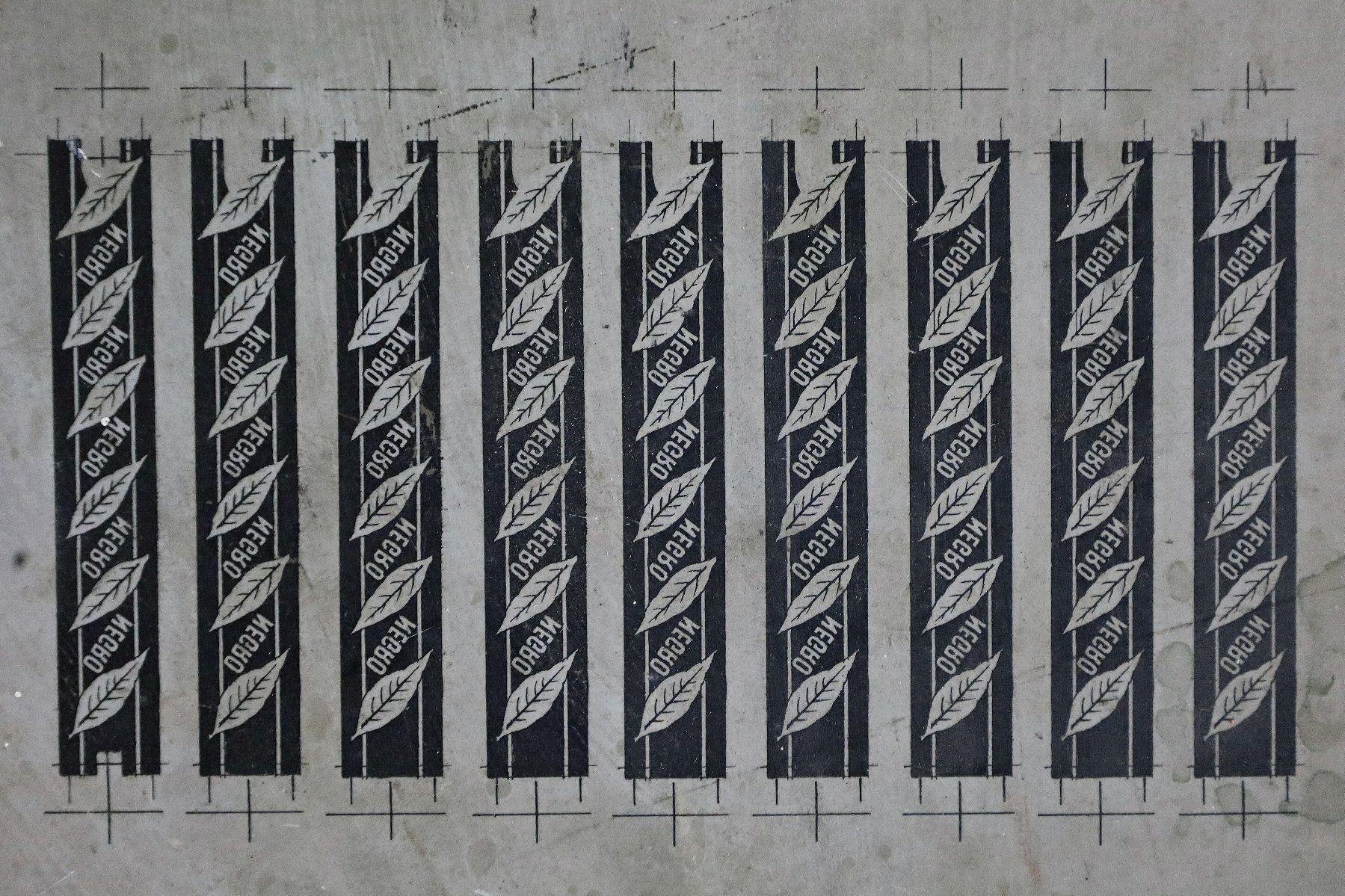 Grafiken & Lithographien: Lithostein, Lithographie "Zigarren Banderolen Negro" – Gebraucht aus Birrwil von brandschatz_birrwil 1