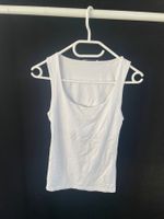 Zara Top Sommer Basic weiss, Grösse S - Neuwertig!